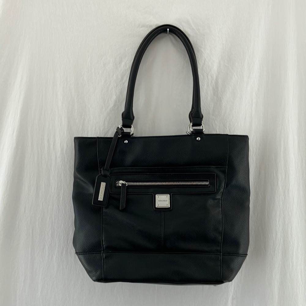 Tignanello Purse Genuine Leather black